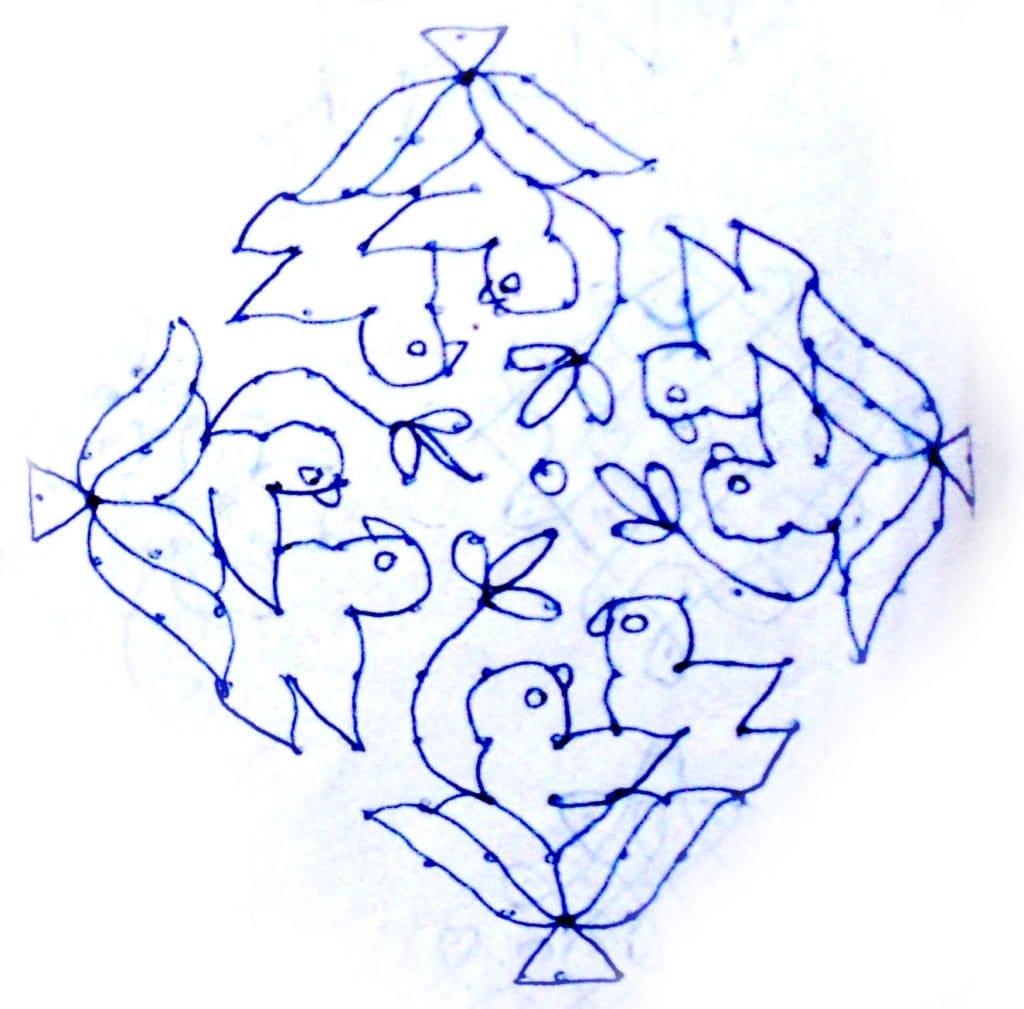 New Year and Sankranti Muggulu (1)