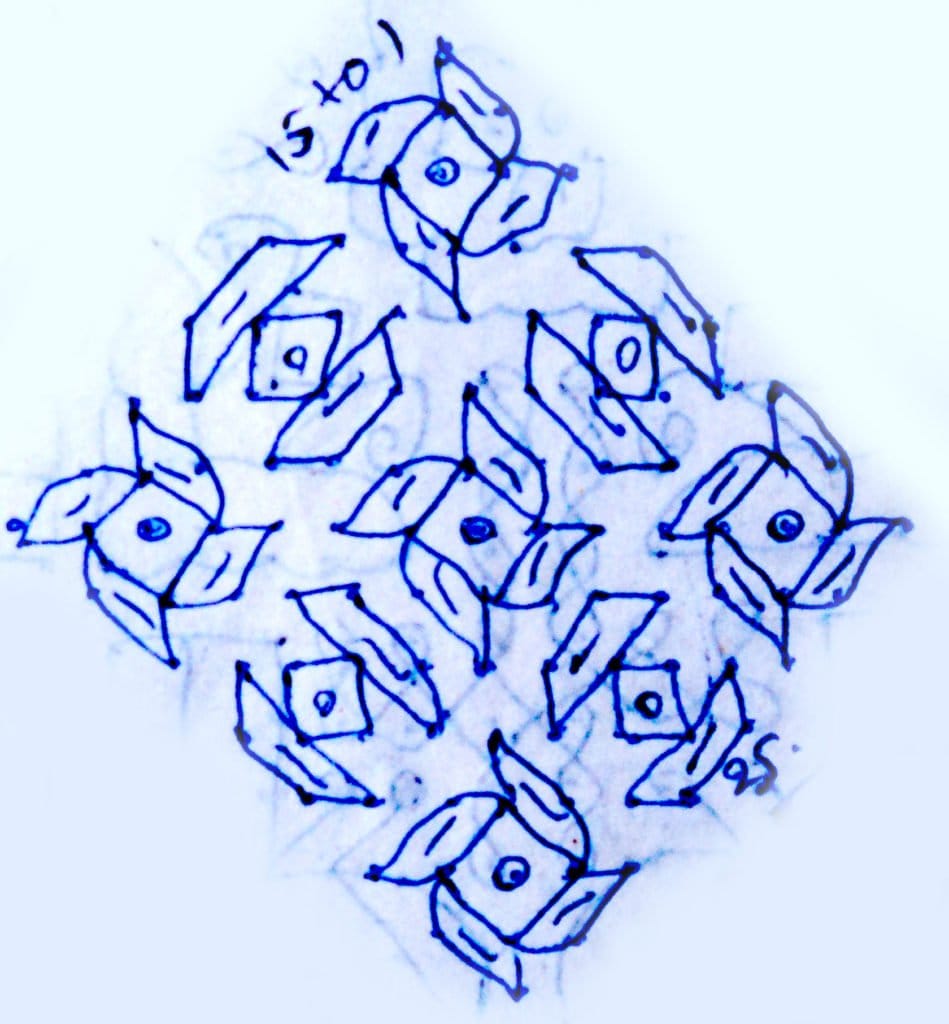 New Year and Sankranti Muggulu (7)