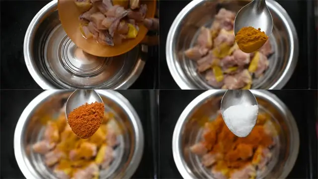 Perfect Andhra Chicken Fry Recipe (Kodi Vepudu) Andhra Chicken Fry Recipe (1)