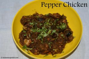 Pepper Chicken Recipe