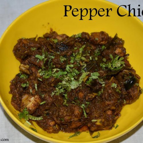 Pepper Chicken Recipe
