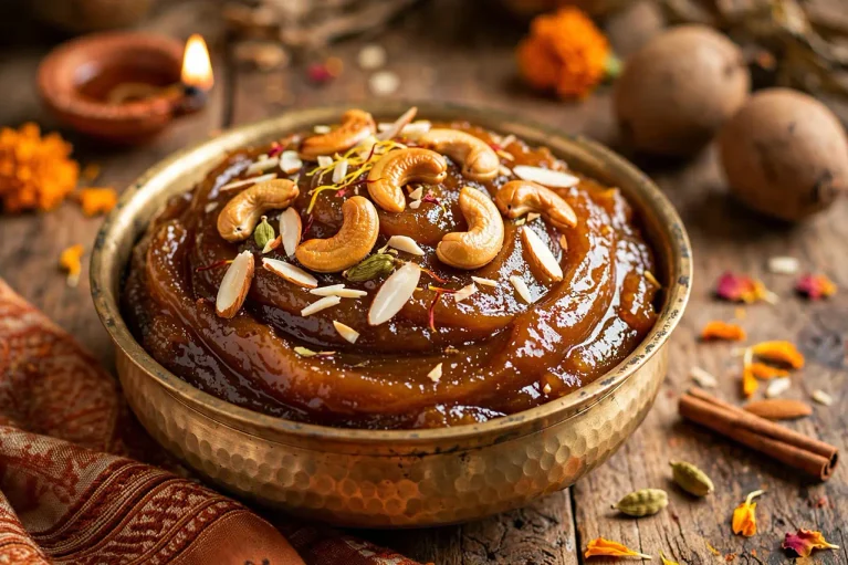Soft, Danedar Chickoo Halwa (Sapota Halwa) Chickoo Halwa (Sapota Halwa)