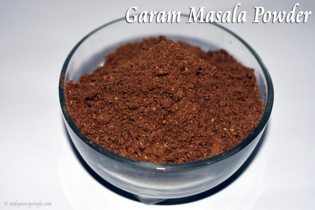 Garam Masala Powder Recipe