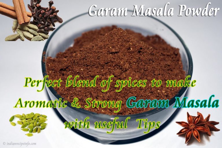 Garam Masala Powder recipe