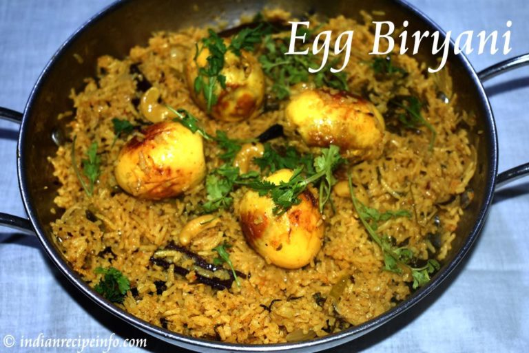 Egg Biryani Recipe