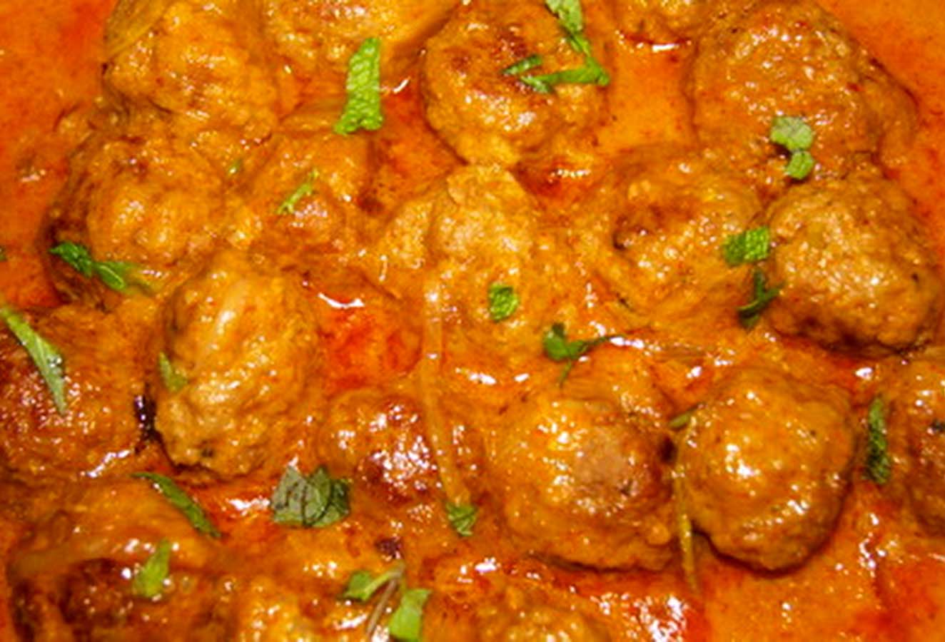 Mutton Kofta Curry