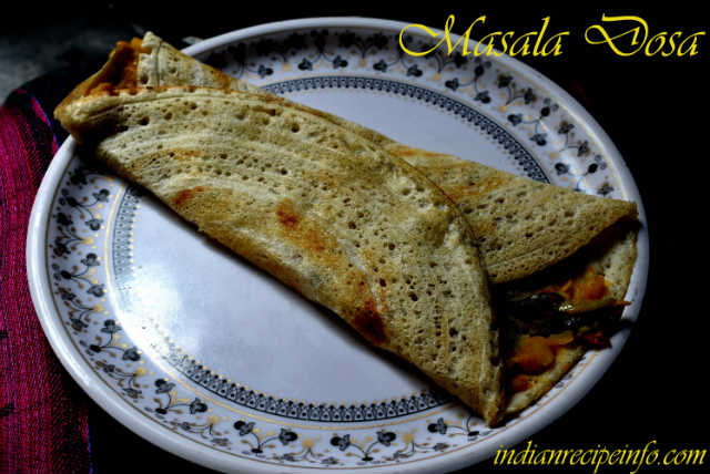 Masala Dosa Recipe