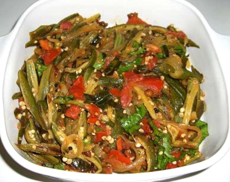 Ladies Finger Curry Recipe | Bhindi Curry Recipe - Images & Tips