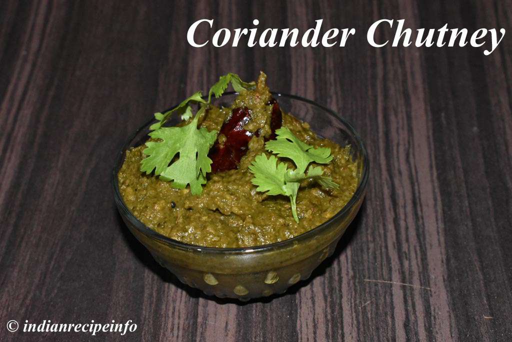 Coriander Chutney Recipe