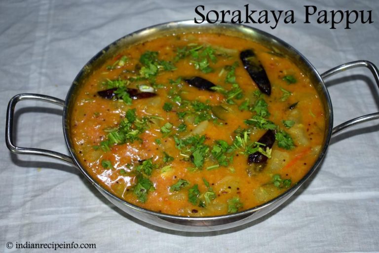 Sorakaya Pappu Recipe
