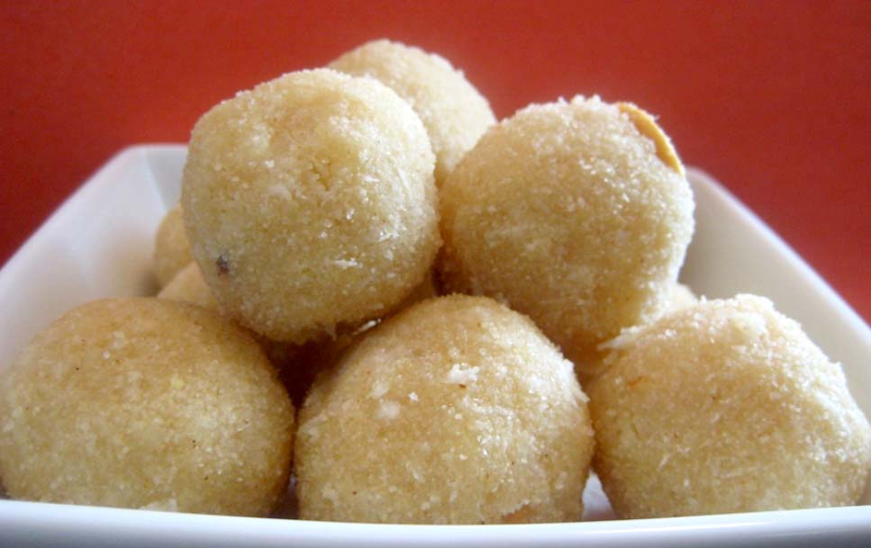 Bread Crumbs Laddu