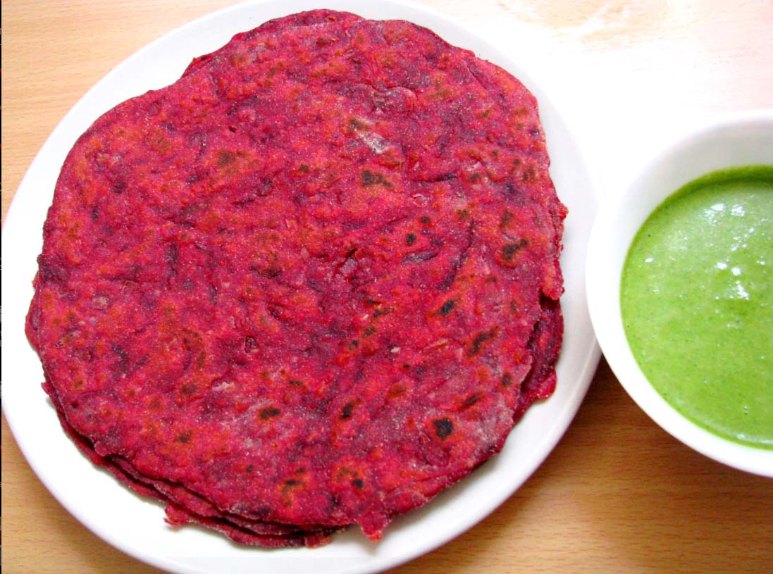 Beetroot Paratha