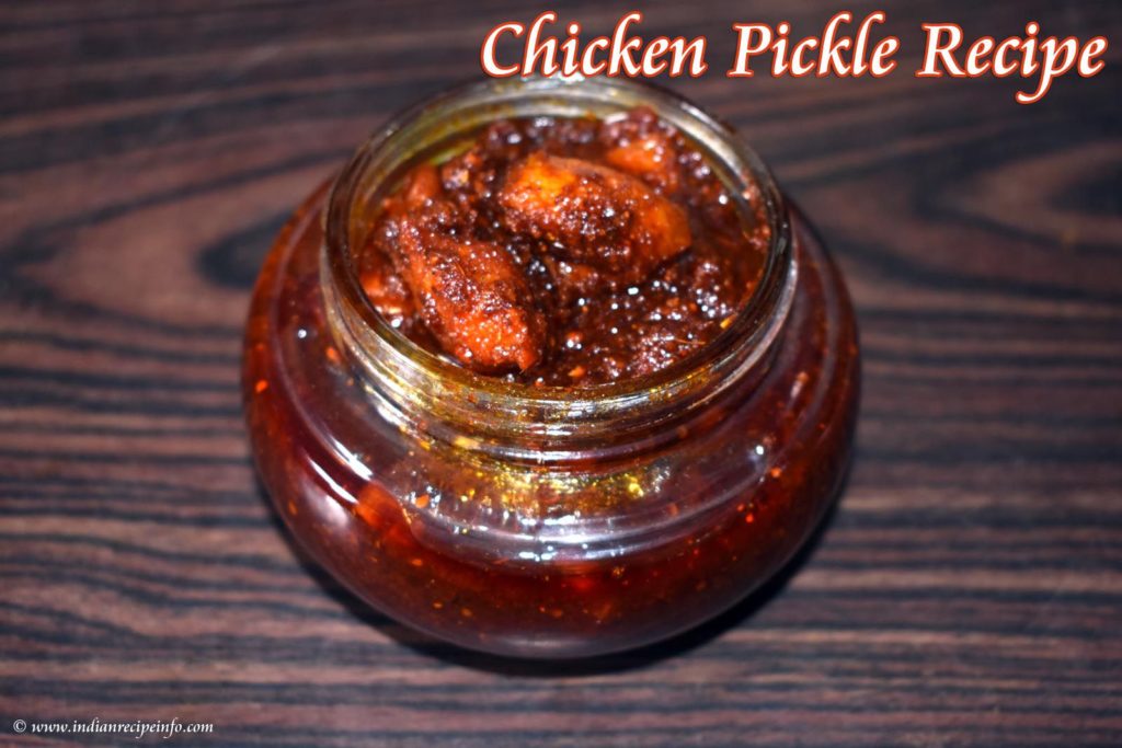 Chicken Pickle Recipe