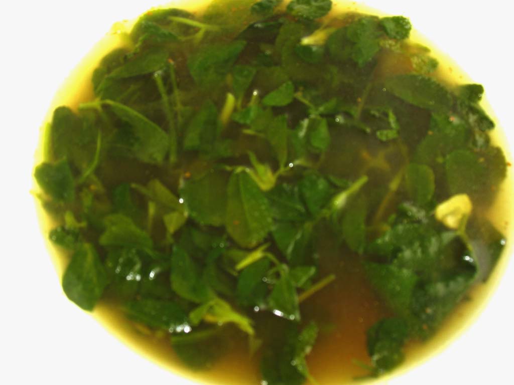 Fenugreek Leaves Stew