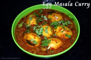 Spicy Egg Masala Curry