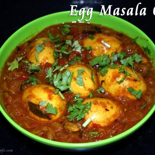 Spicy Egg Masala Curry