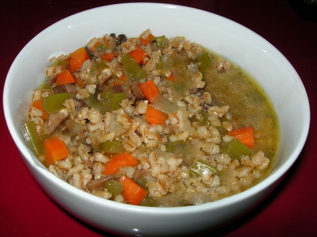 Mushroom Barley Soup