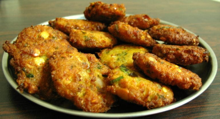 Sweet Corn Vada Recipe