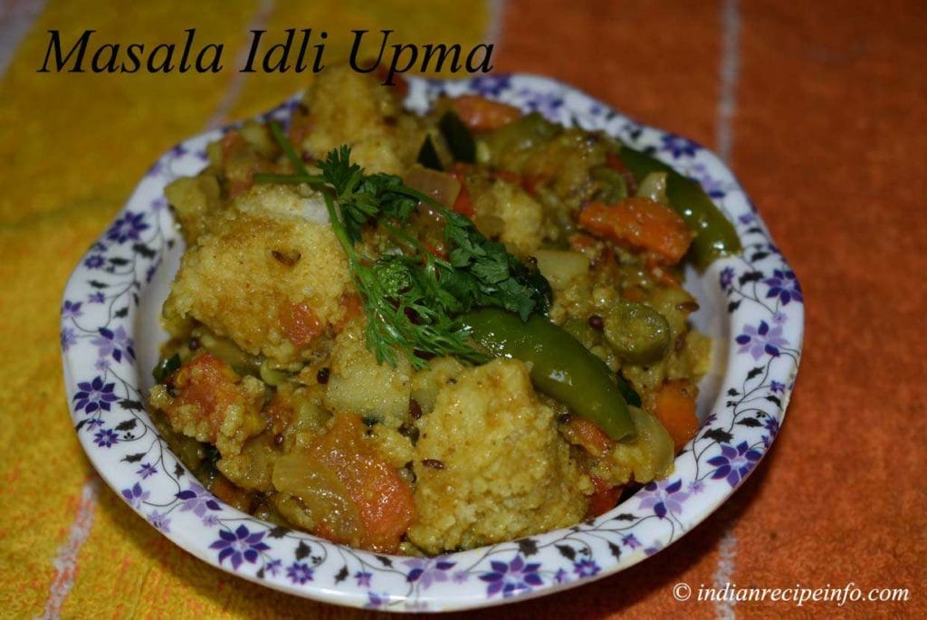 Masala Idli Upma 