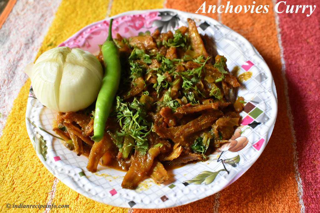 Dry Anchovies curry