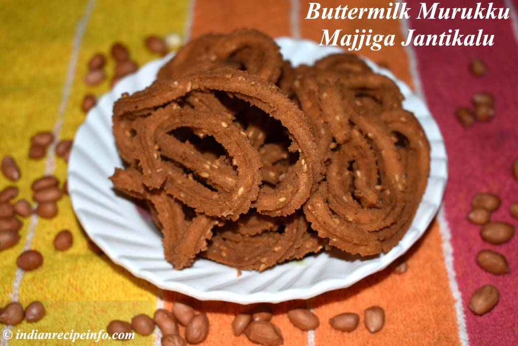 Buttermilk Murukku Recipe