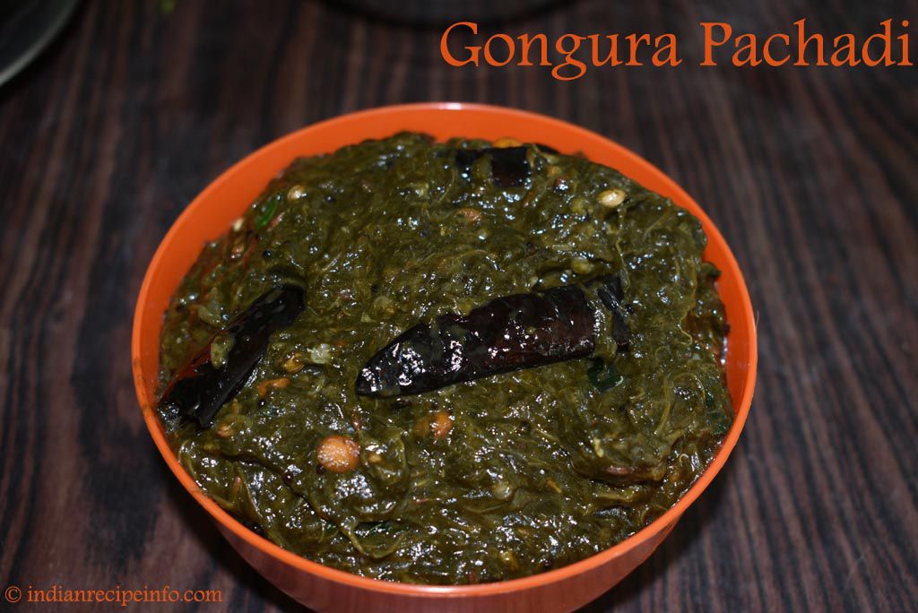 Gongura pachadi