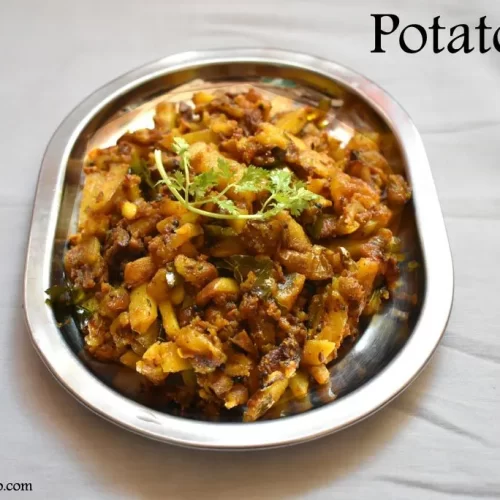 Potato Fry Recipe South Indian Style | Best Aloo Fry Recipe Potato Fry Recipe