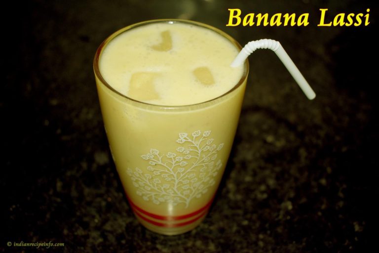 Banana Lassi Recipe