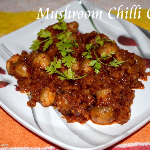 Chilli Garlic Mushroom Recipe