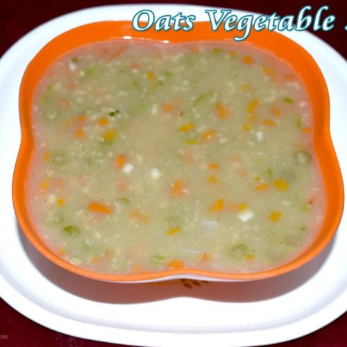 Oats Vegetable Soup