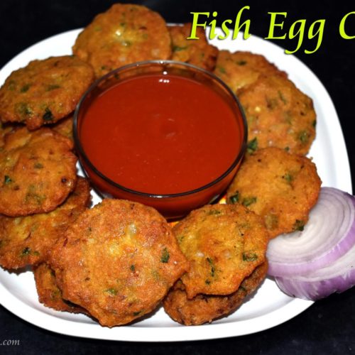 Fish Egg Cutlet