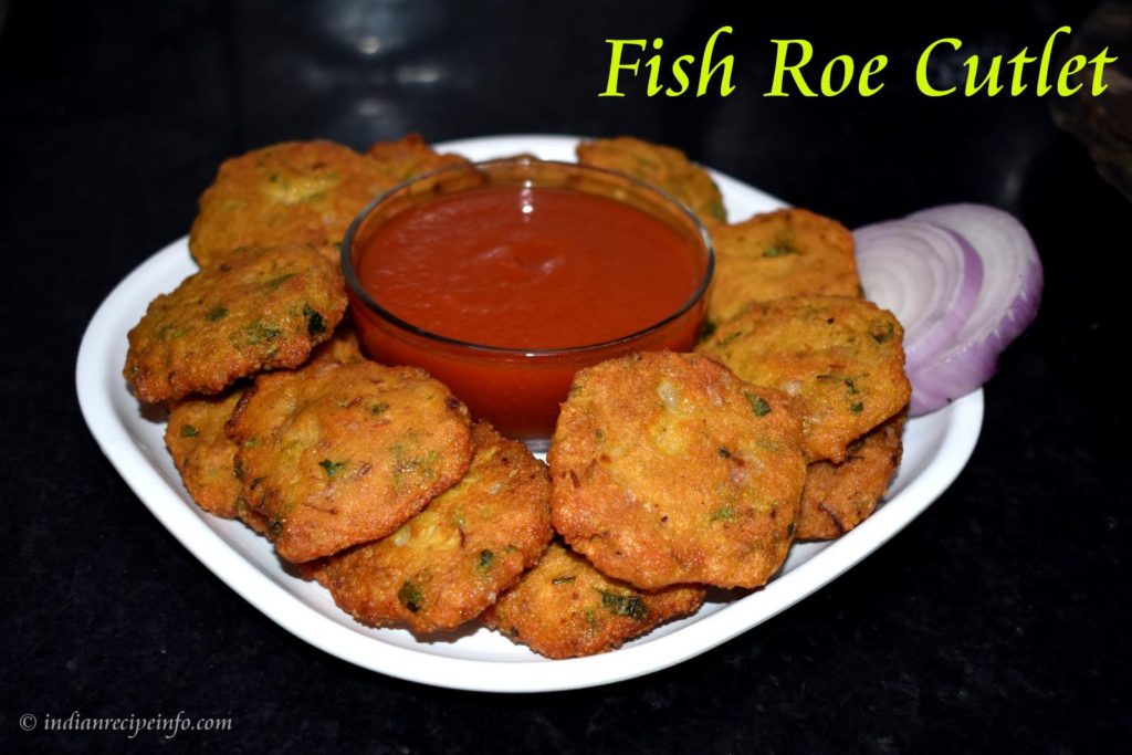 Fish Roe Cutlet