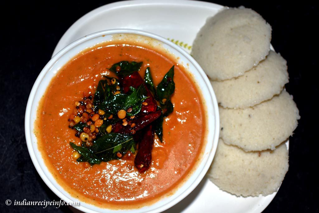 How to make tomato chutney for idli