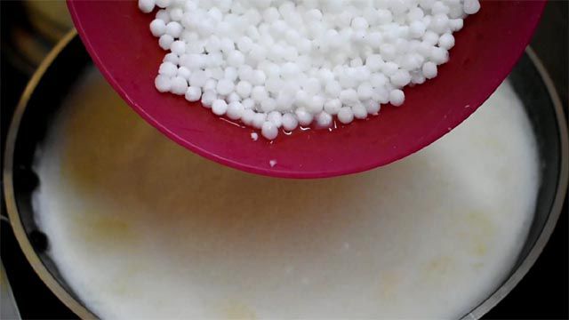 Add sago to make Sabudana Vermicelli Kheer.