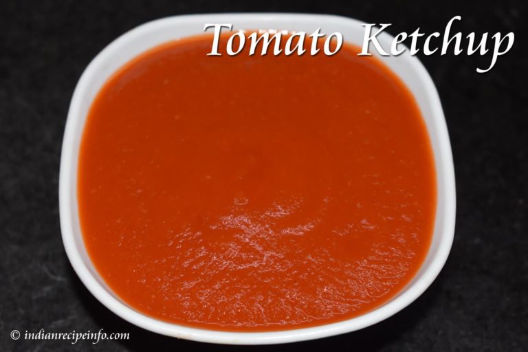 Tomato Ketchup Recipe