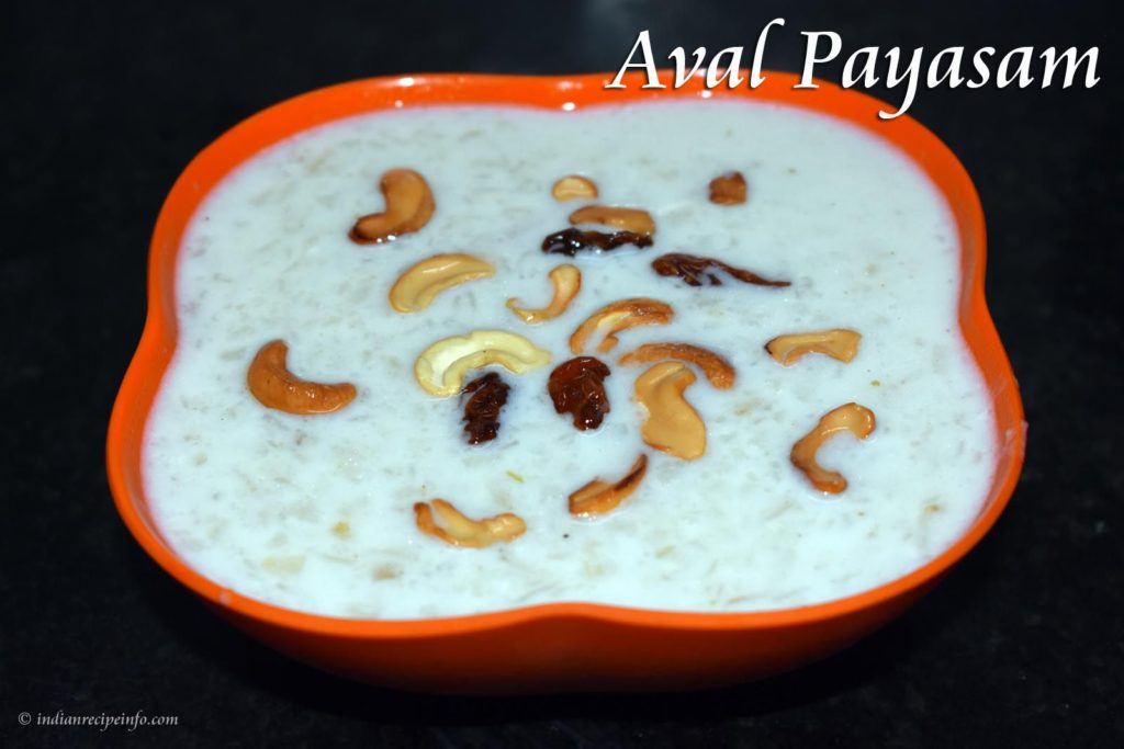 Aval Payasam