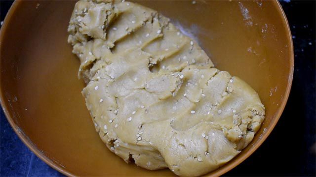 Knead and make soft pliable dough.