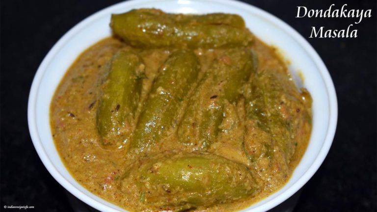 Dondakaya Masala Curry