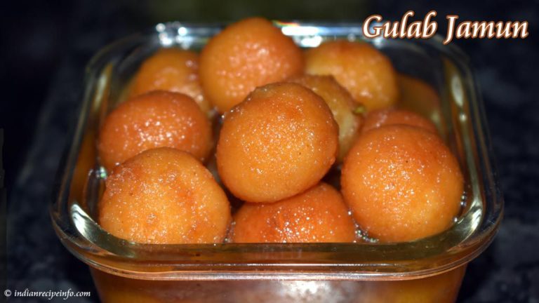 Rava Gulab Jamun Recipe