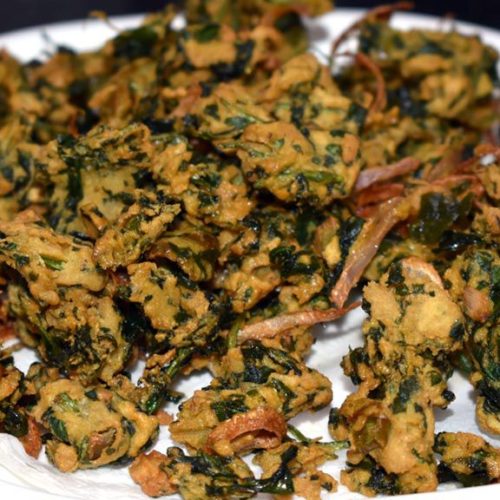 Palak Pakoda Recipe