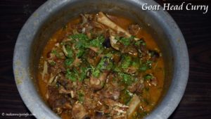 Goat Head Curry