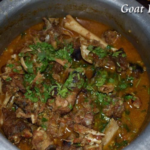 Goat Head Curry