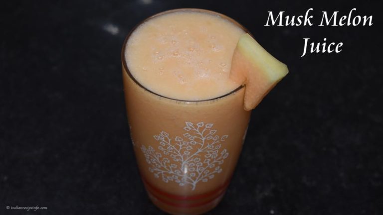 Muskmelon Juice