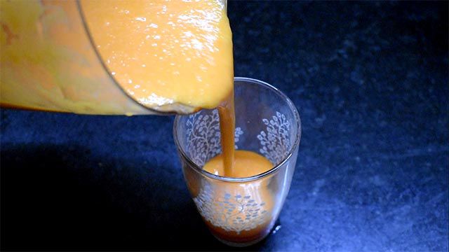 Ripe Papaya Juice Recipe for Weight Loss Serve homemade papaya juice fresh.