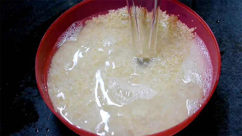 Authentic Hyderabadi Chicken Haleem Recipe (Pressure Cooker Method) Prep and Soak the Grains and Lentils.