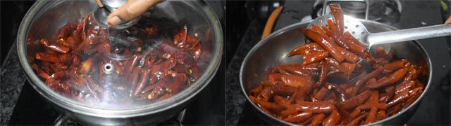 Schezwan Sauce Recipe | Fiery Schezwan Chutney Schezwan Sauce Recipe: Cook for 20 minutes.
