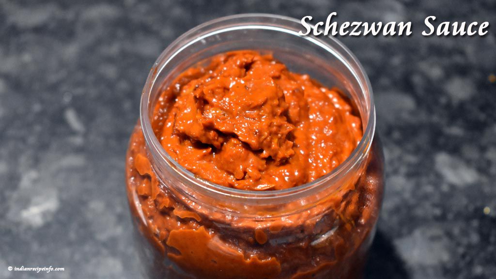Schezwan Sauce Recipe | Fiery Schezwan Chutney Schezwan Sauce