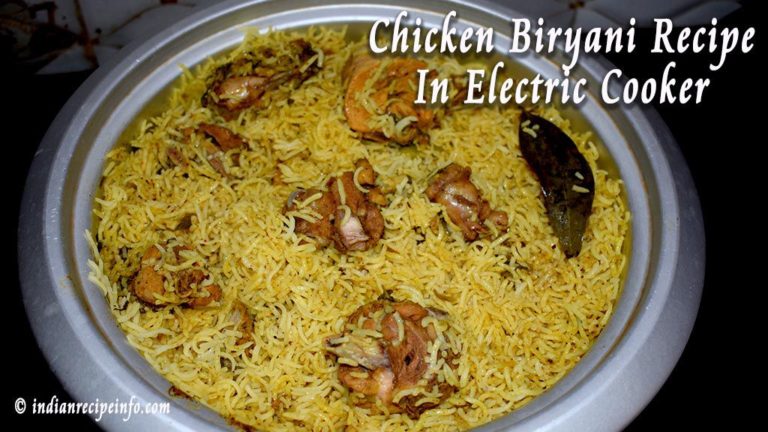 chicken biryani recipe
