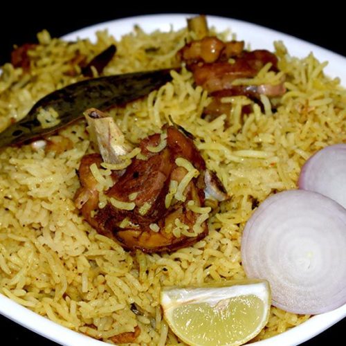 Chicken Biryani Recipe in an electric rice cooker