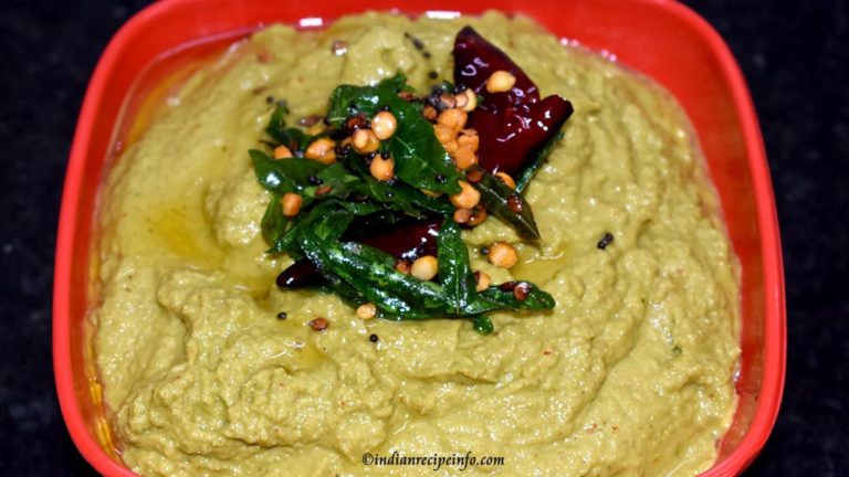 Ridge Gourd Skin Chutney